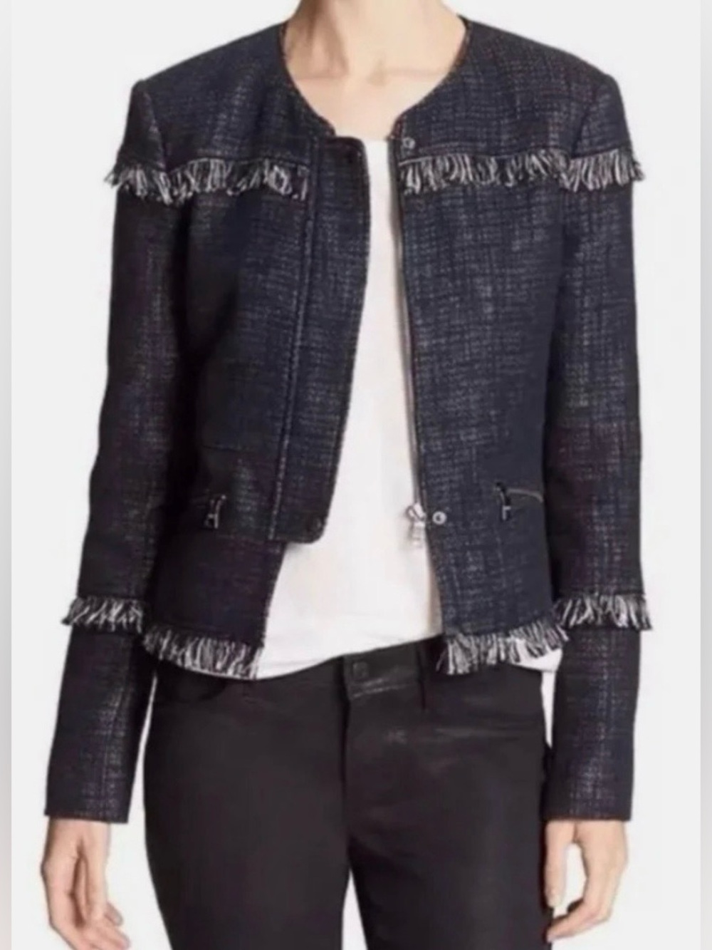 Banana Republic Fringe Jacket